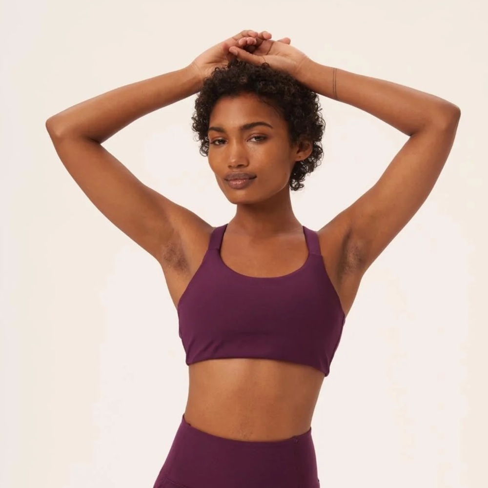 Girlfriend Collective Lou V-Back Sports Bra